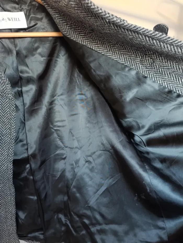 Manteau 💯 laine, marque Weill taille 42 ! - photo numéro 4
