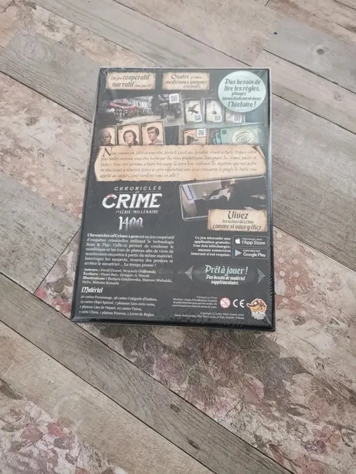 🔍 Chronicles of Crime : Millénaire 1400 - Neuf sous Blister 🎲 - photo numéro 2