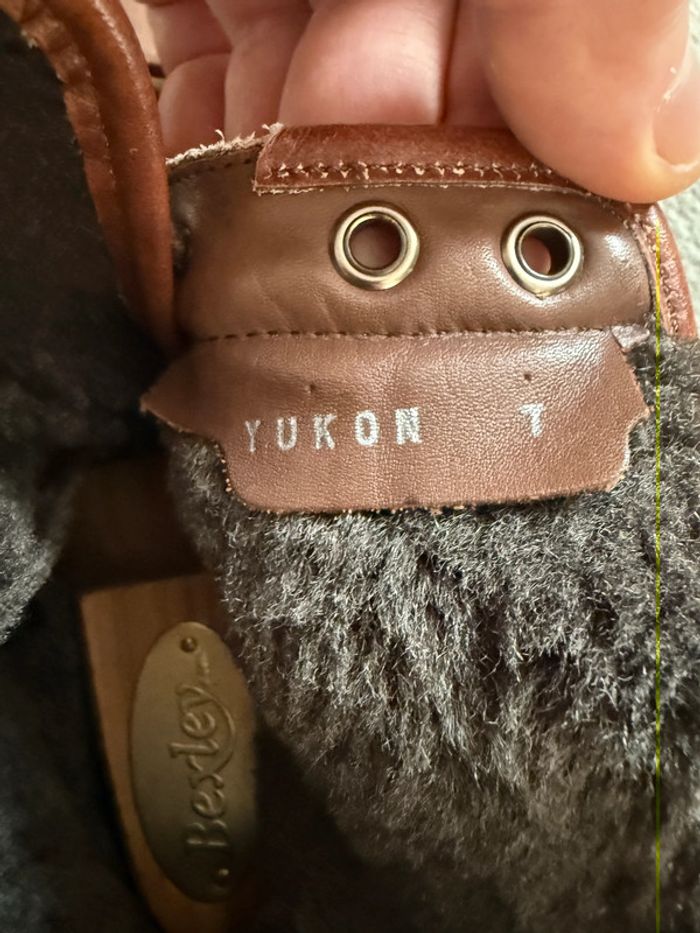Bottes en cuir marron avec intérieur polaire Finsbury Taille 41 - photo numéro 5