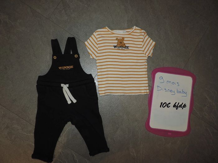 ensemble winnie disney baby taille 9 mois