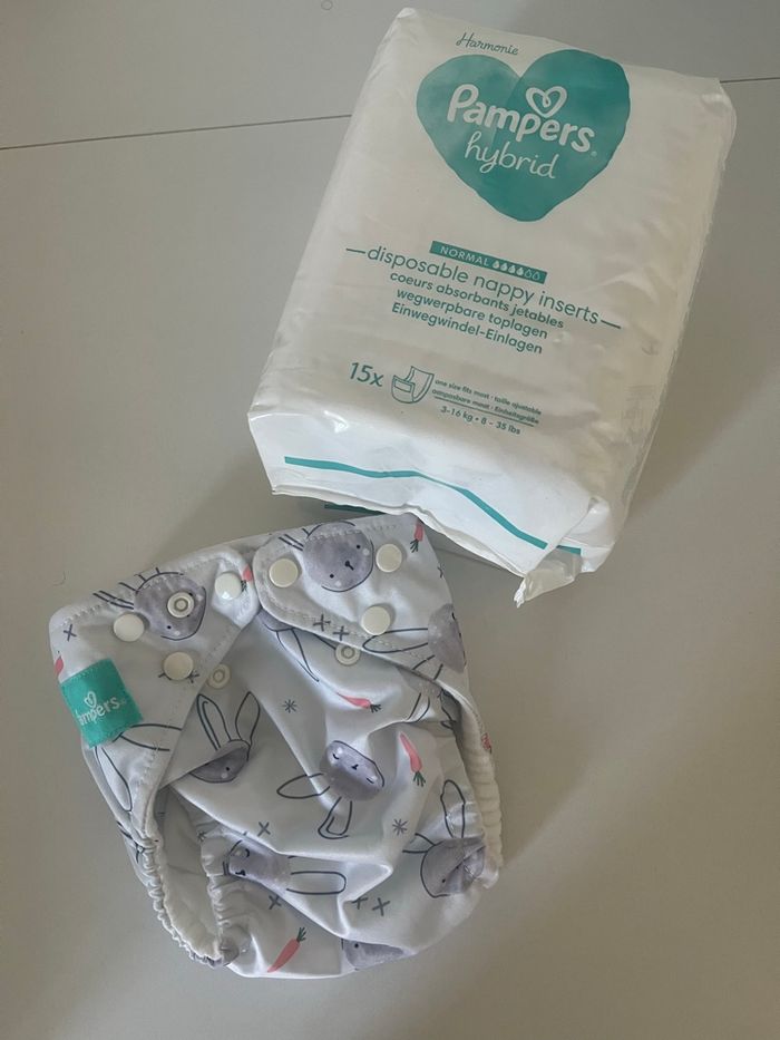 Couches Pampers hybrides 3-15 kilos - photo numéro 3