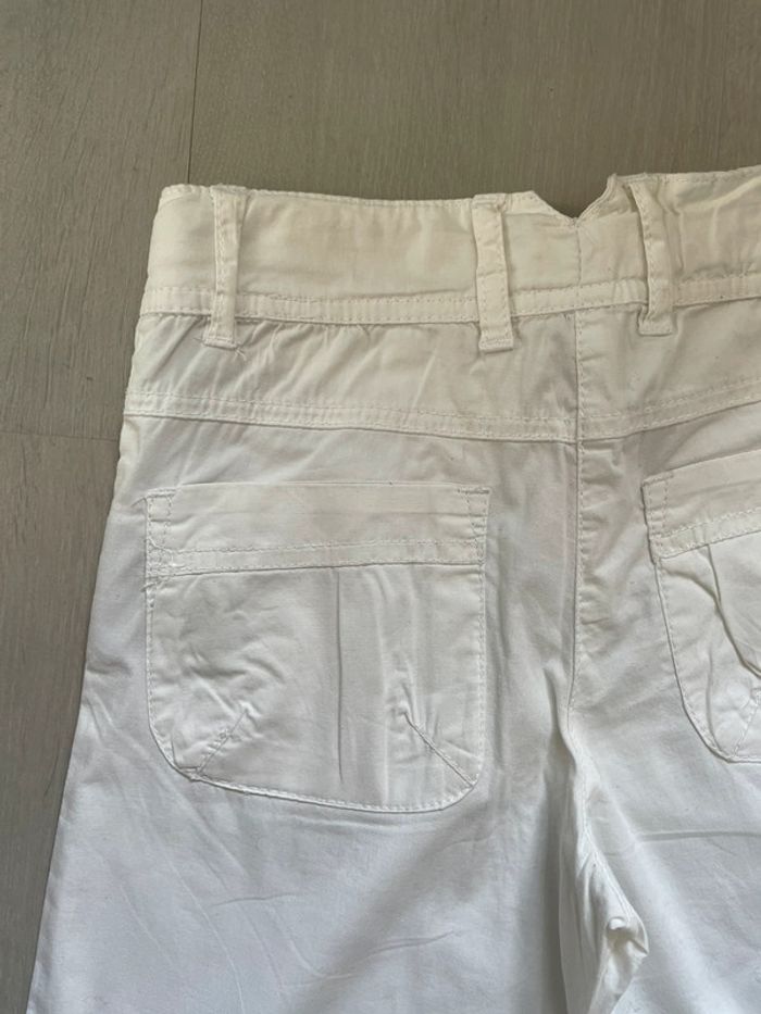 Pantalon blanc fille Caprice de Fille - Taille 8 ans - photo numéro 4