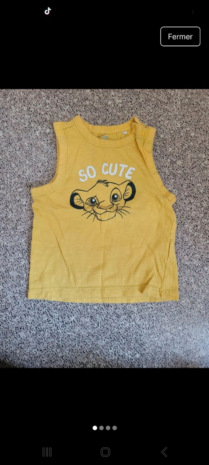 Lot t-shirt courtes manches 3mois