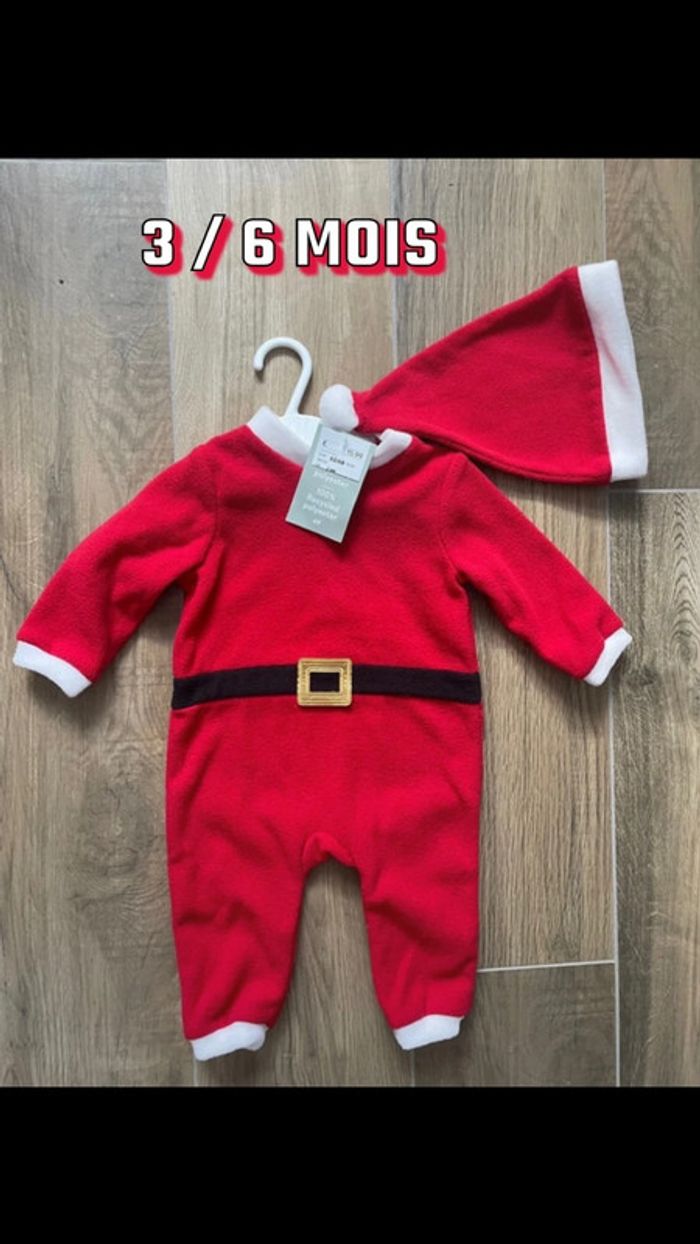 Pyjama de Noël H&M 3 6 mois