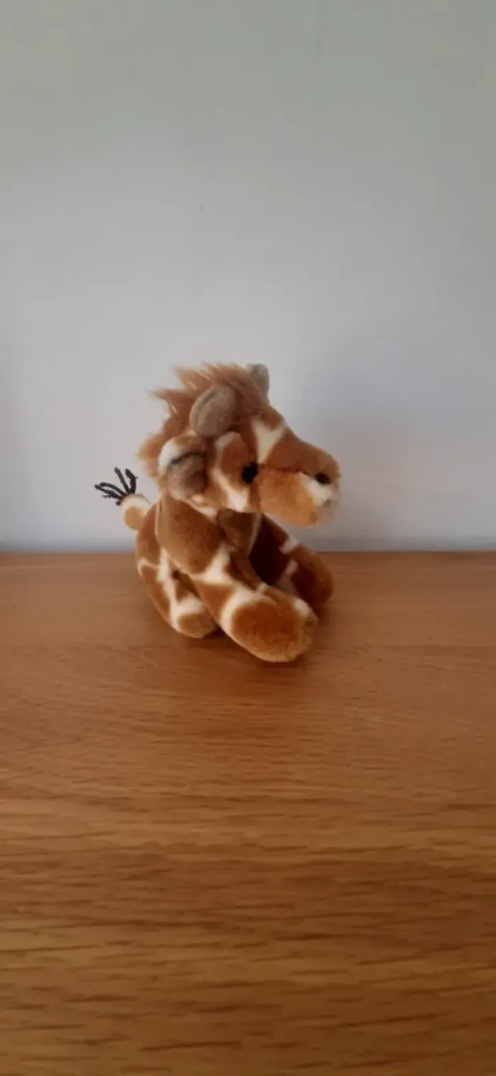 Mini peluche girafe - photo numéro 3