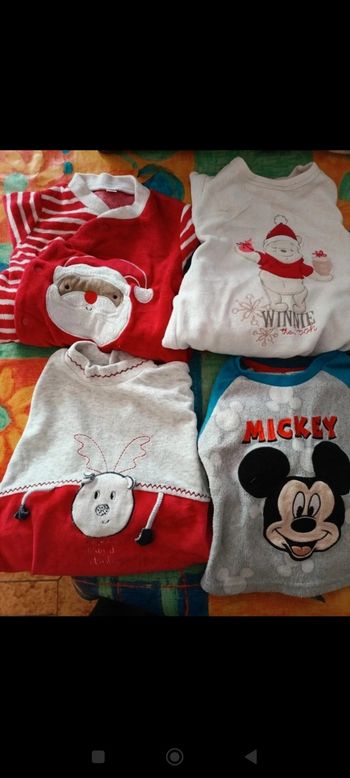 Lot pyjama noël