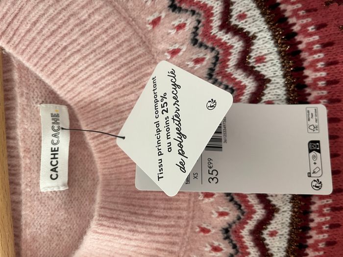 Pull cache cache - Neuf - photo numéro 4