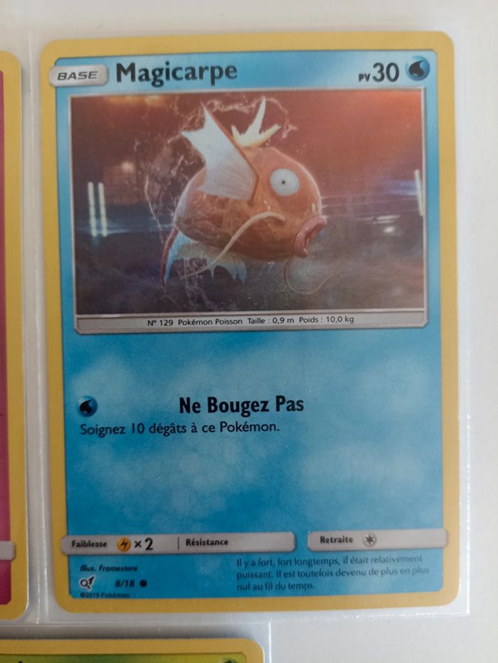 Lot 3 cartes Pokémon détective pikachu - photo numéro 3