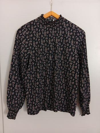 Blouse à fleurs t38 