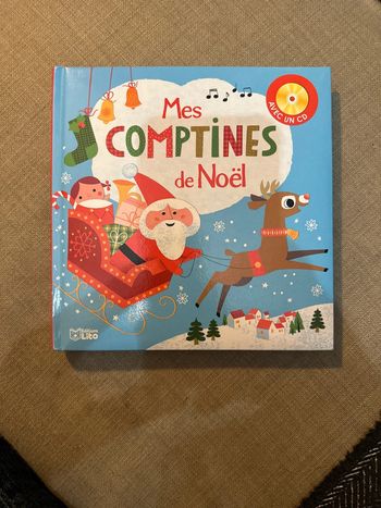 Livre et CD mes comptines de noël