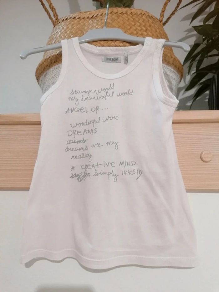 Tee-shirt 2 en 1 Ikks 12 mois - photo numéro 7