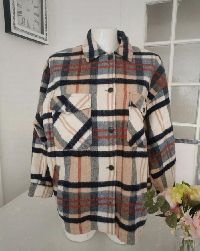 🤎🤍Jolie Veste Chemise Zara 🤎🤍 - photo numéro 6