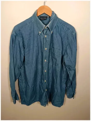 C14 chemise bleu Eden Park L