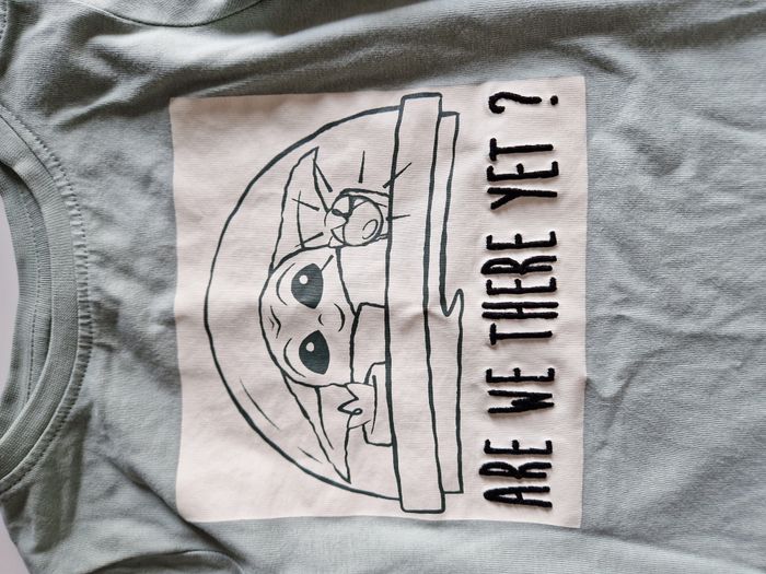 tee shirt bébé garçon Stars wars Yoda 23 mois - photo numéro 2
