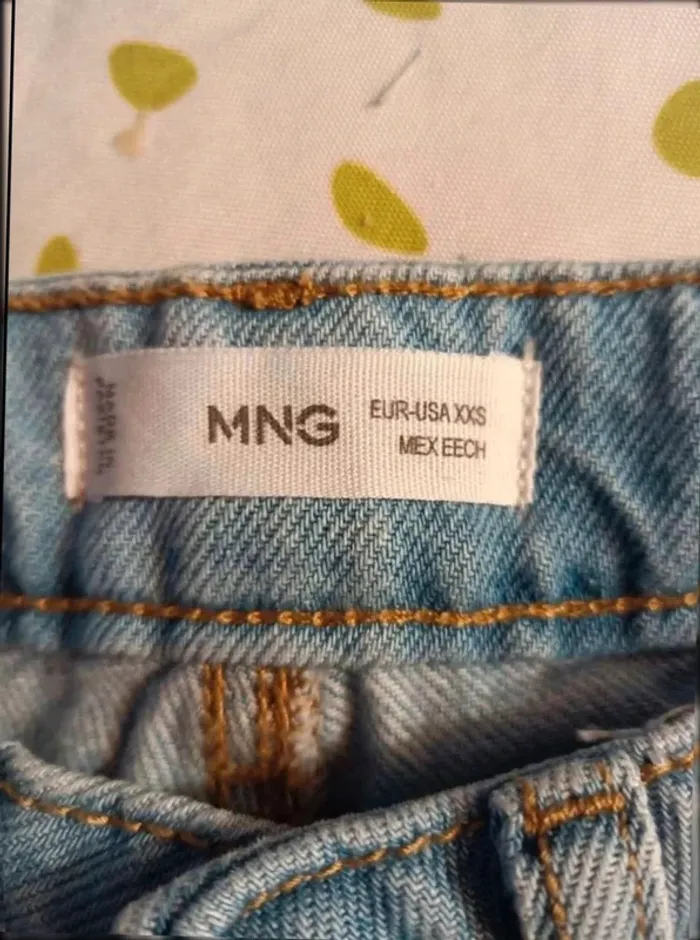 Jean troué  mango  xxs  neuf - photo numéro 5