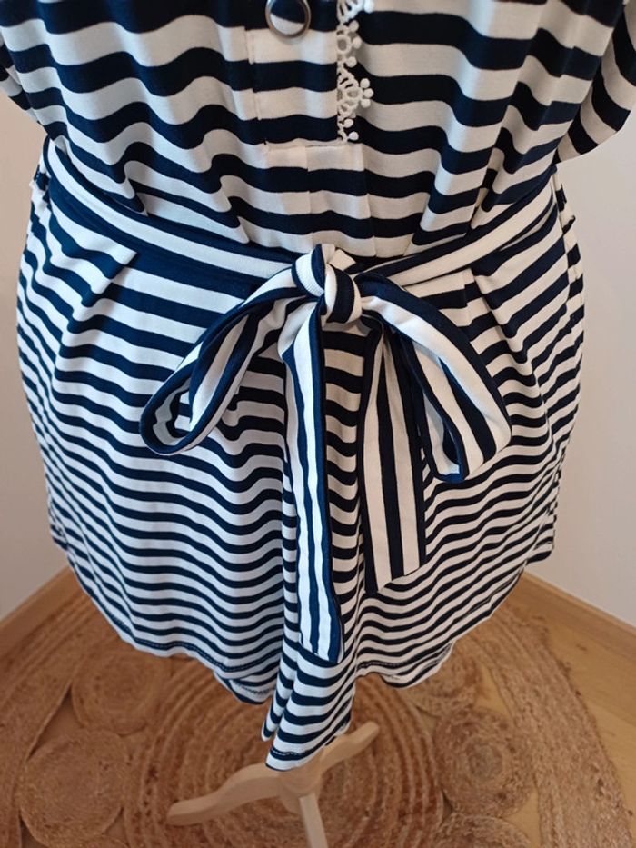 Combishort rayée neuve Kilky taille S/M 36/38 - photo numéro 3