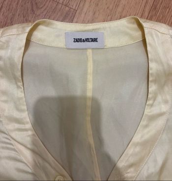 Haut jaune beurre Zadig et voltaire