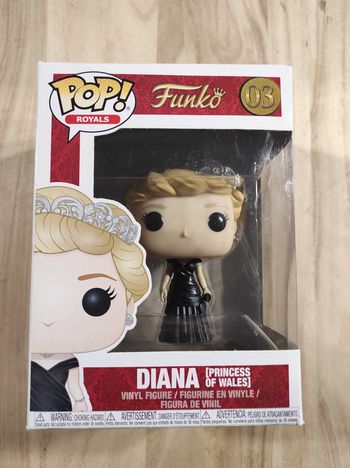 Figurine Funko pop Diana 03 ( Lady Di , Princesse de Galles )