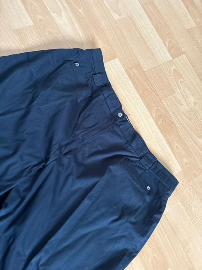 Pantacourt bleu marine Christine Laure t.52 - photo numéro 3