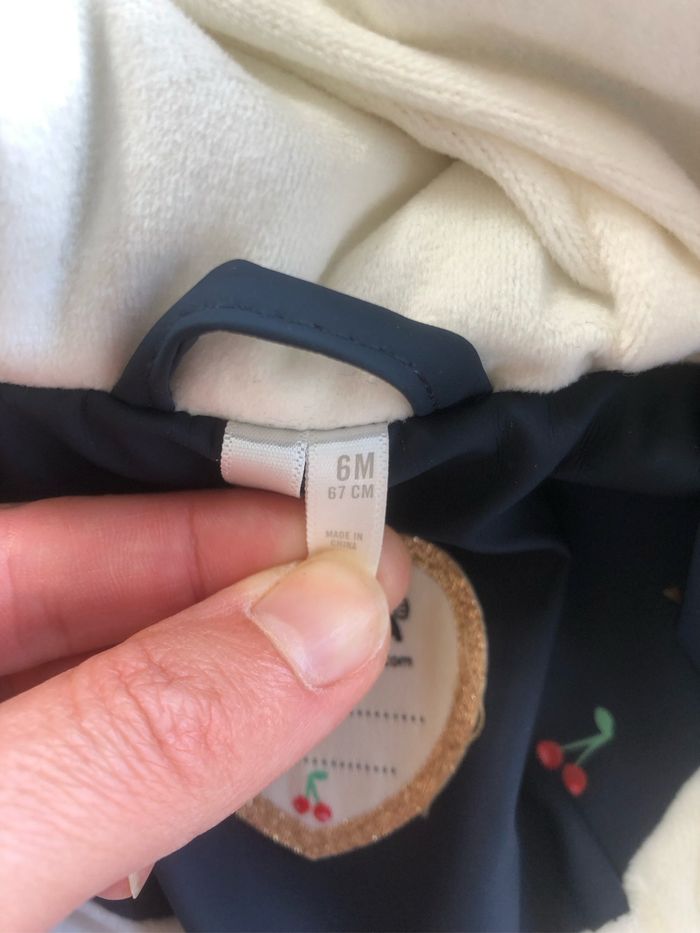 Manteau bébé fille - Orchestra - 6 mois - photo numéro 4