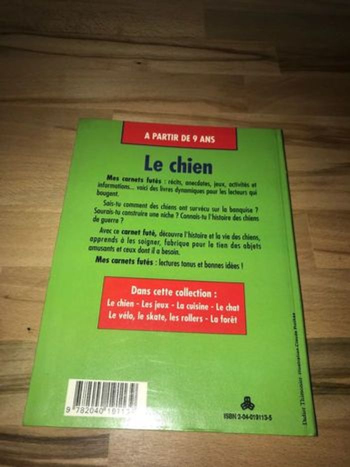1991 livret mes carnets futés: le chien à partir de 9 ans - photo numéro 2