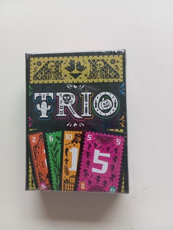 Jeu carte trio neuf sous blister