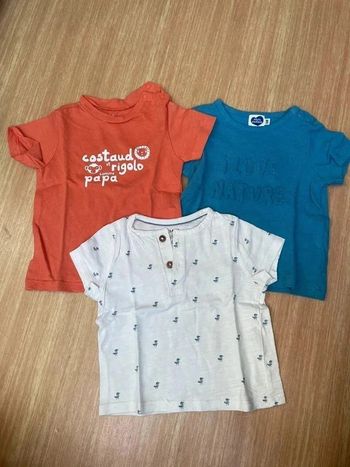 Lot de 3 t-shirts