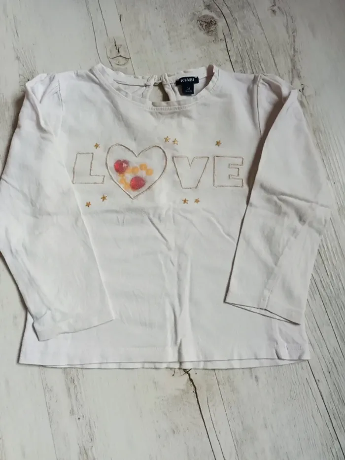 Lot de t-shirt manche longue 3/4 ans - photo numéro 8