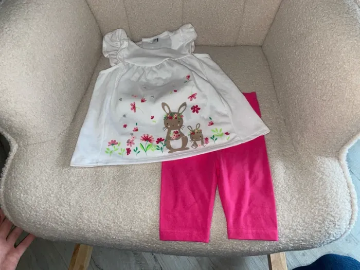 Tenue legging + haut lapin