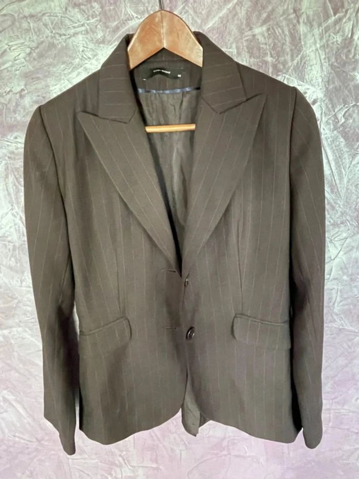Superbe blazer gris foncé - photo numéro 9