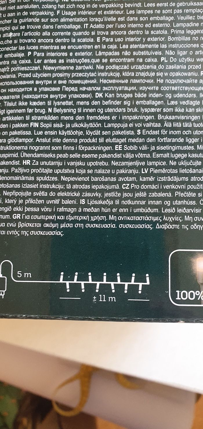 Guirlande Lumineuse électrique marque twinkle - photo numéro 5