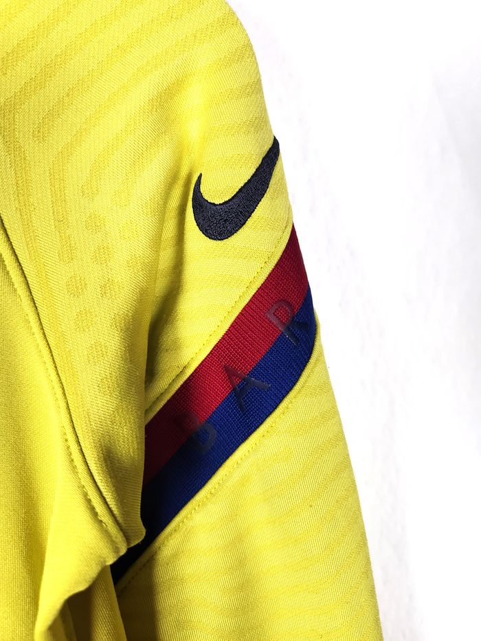 Maillot Nike FC Barcelone - Entraînement - Jaune - Taille 12 - 14 ans - photo numéro 3