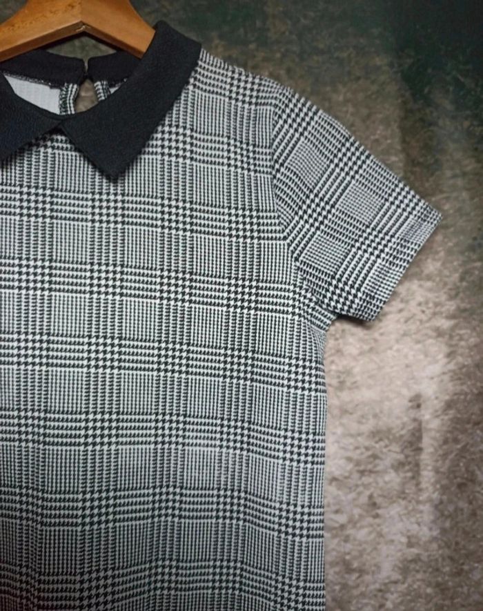 Robe carreaux élégante - photo numéro 3