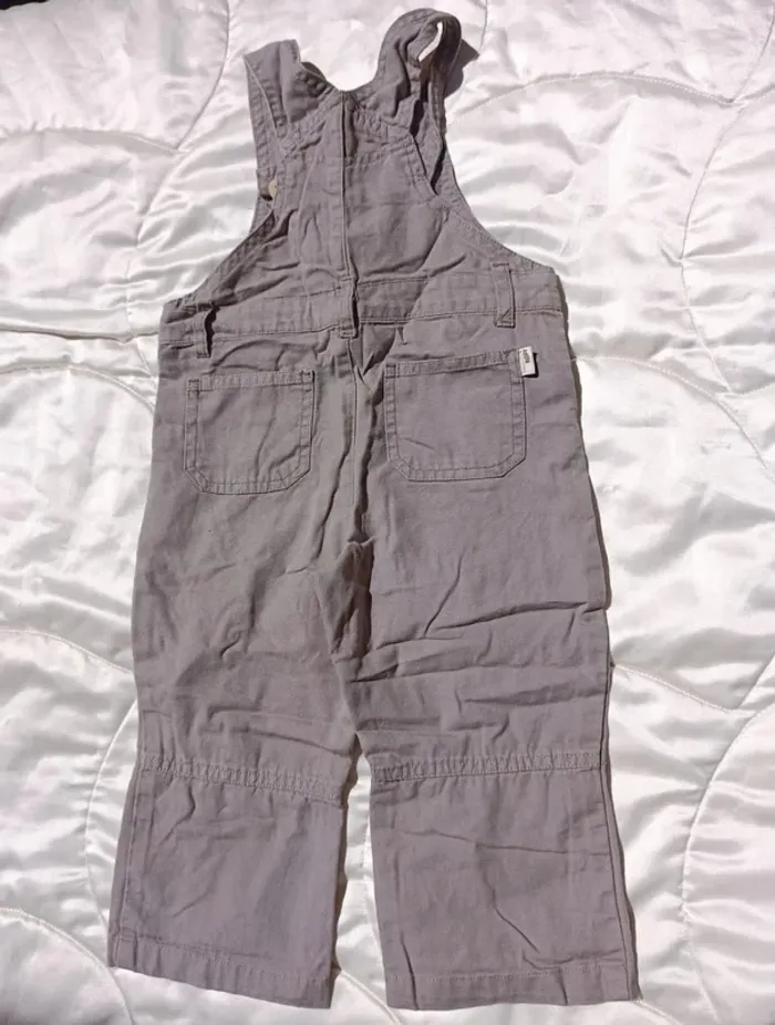 Salopette marron à boutons 24 mois Quechua - photo numéro 2