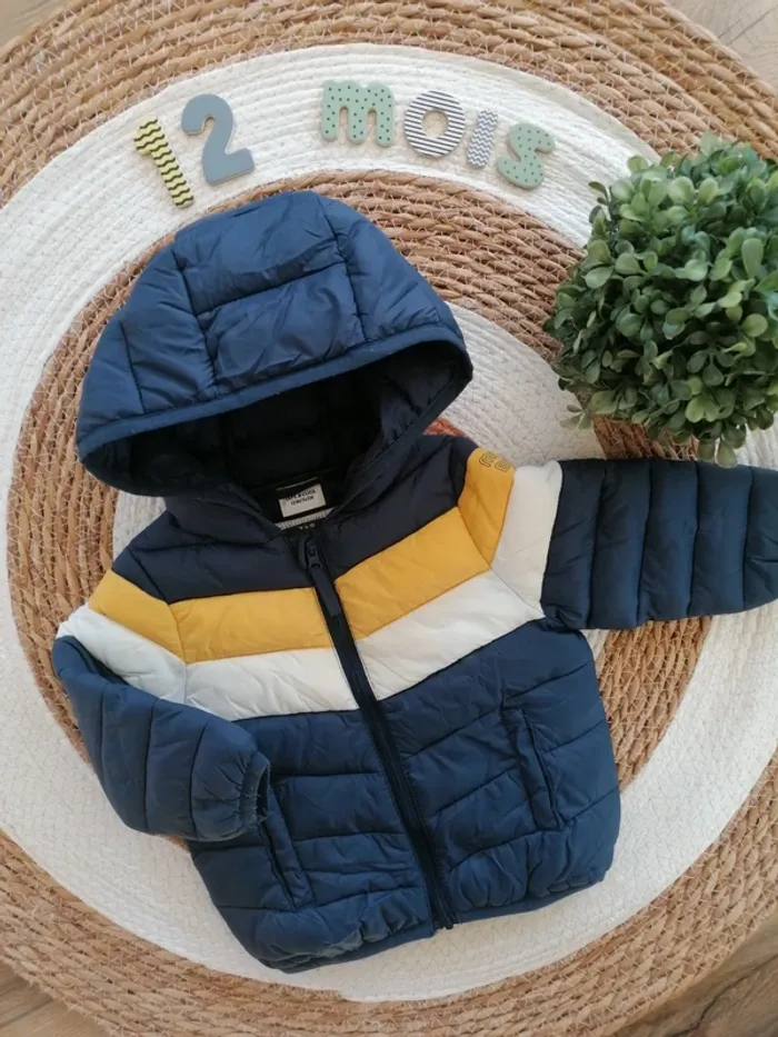 Doudoune à capuche - Tape à l'oeil - 12 mois