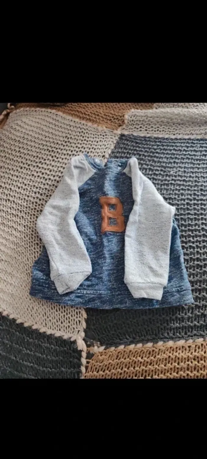 Sweat léger 3-6 mois