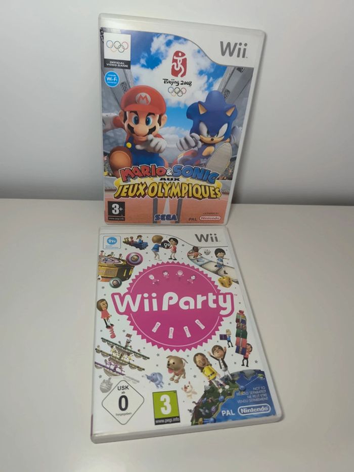 Wii - Wii party + Mario et Sonic