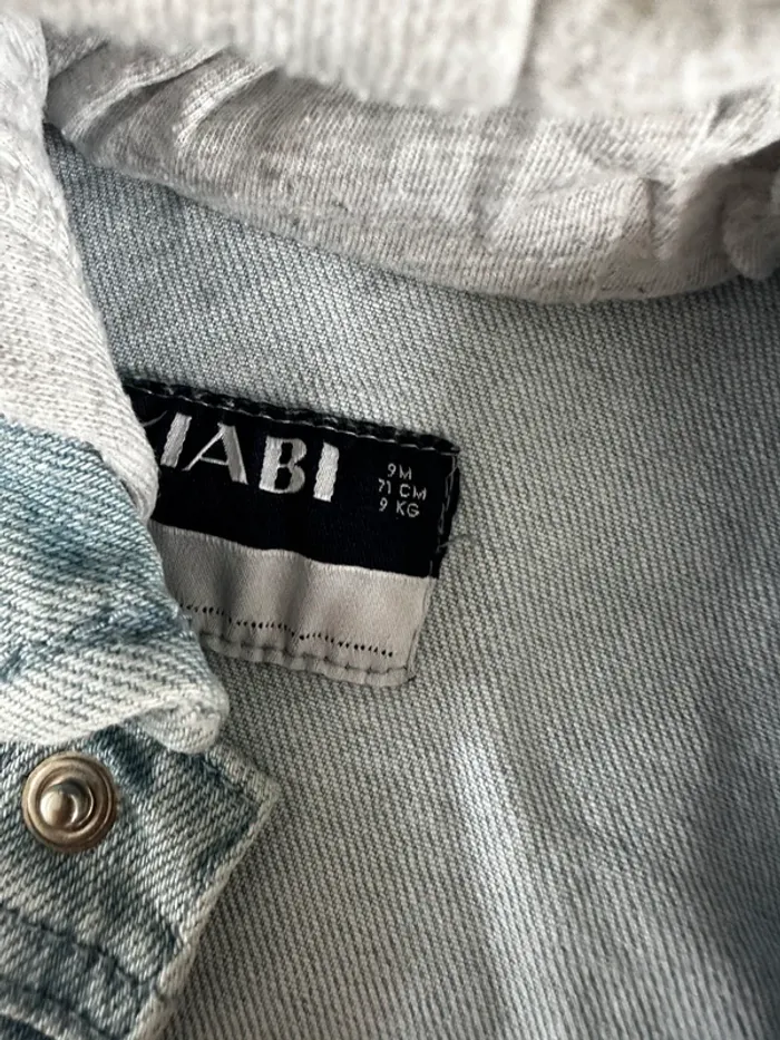 Veste en jean 9 mois - photo numéro 2