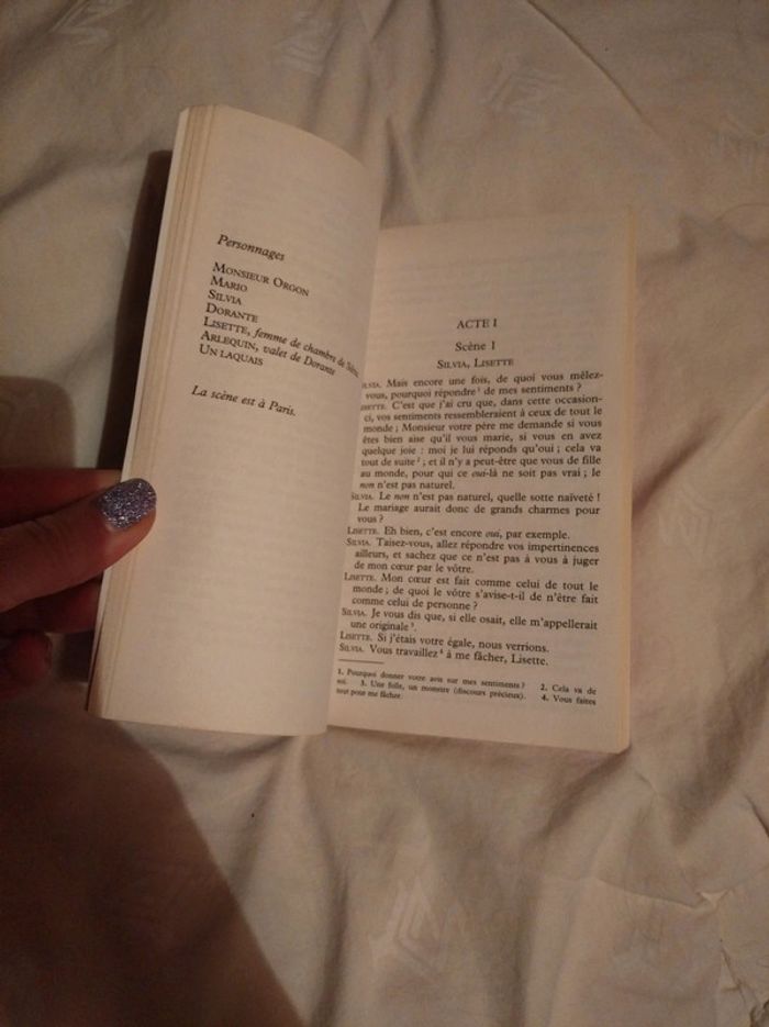 Livre "le jeu de l'amour et du hasard" Marivaux - photo numéro 5