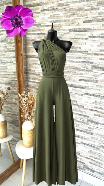 Combinaison kaki vert sauge