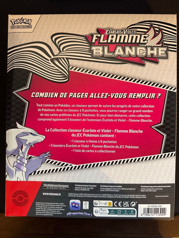Classeur Ev10.5 Flamme Blanche - photo numéro 2