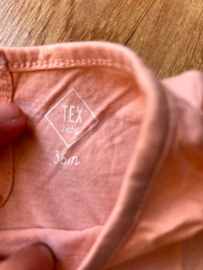 Lot de 3 t-shirts rose taille 3 ans - photo numéro 3