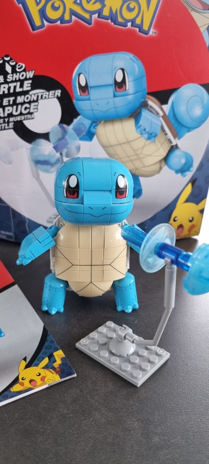 Pokemon mega construx Carapuce - photo numéro 3
