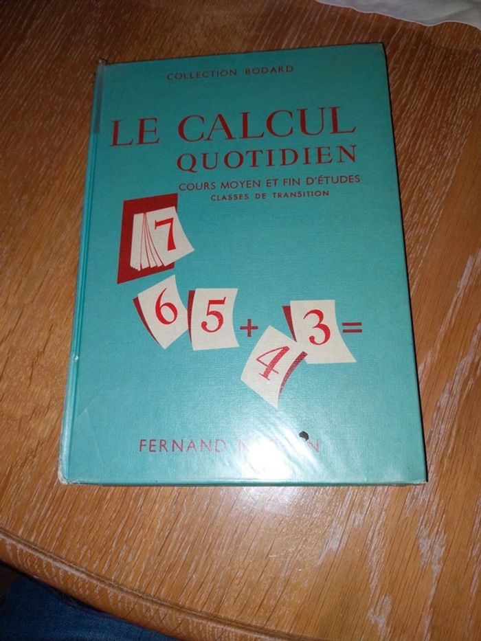 Le calcul quotidien
