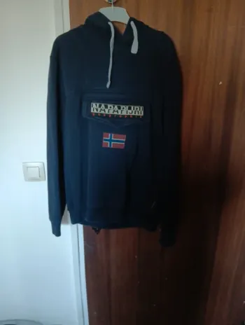 Sweat homme Napapijri bleu marine