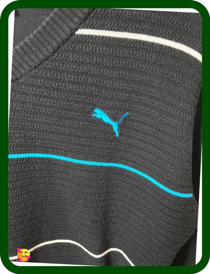 Pull Puma – Homme – Taille M – Noir - photo numéro 2