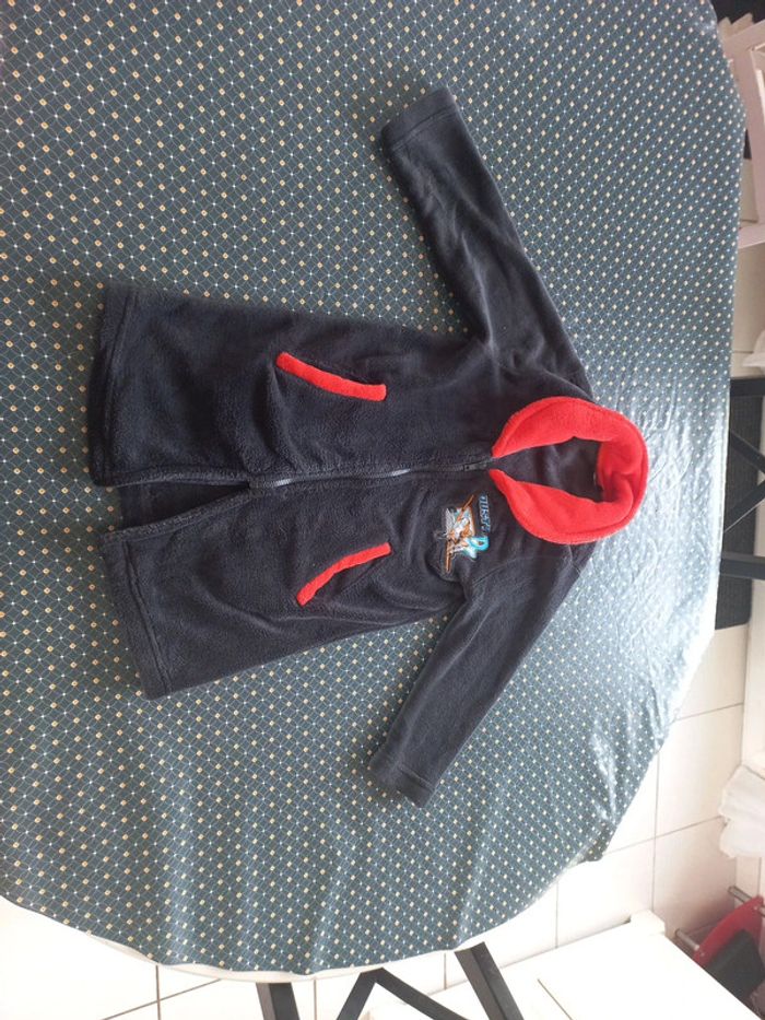 Peignoir doudoune sortie de bain planes 6 ans