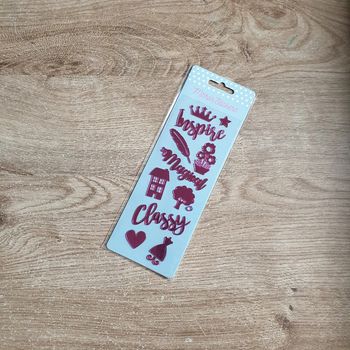 ⭐ Sachet stickers miroirs ⭐ #emyfleury_scrapbooking