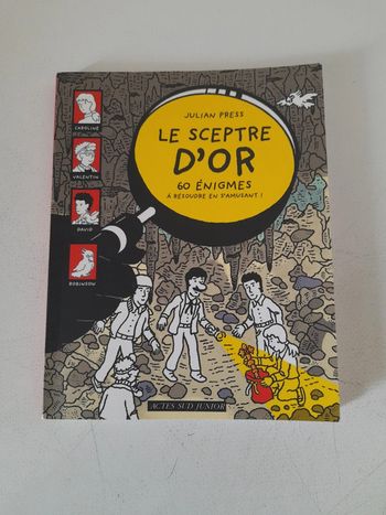 60 énigmes à résoudre le sceptre d'or