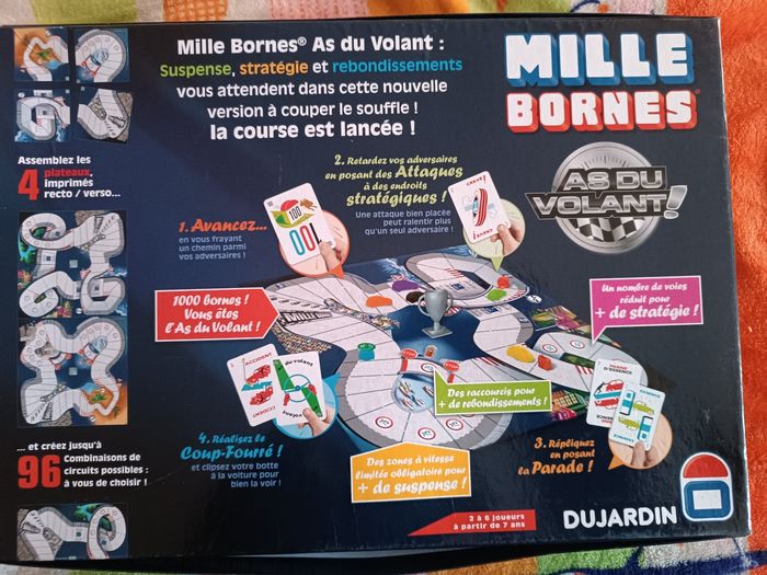 Jeu société 1000 bornes milles bornes - photo numéro 2